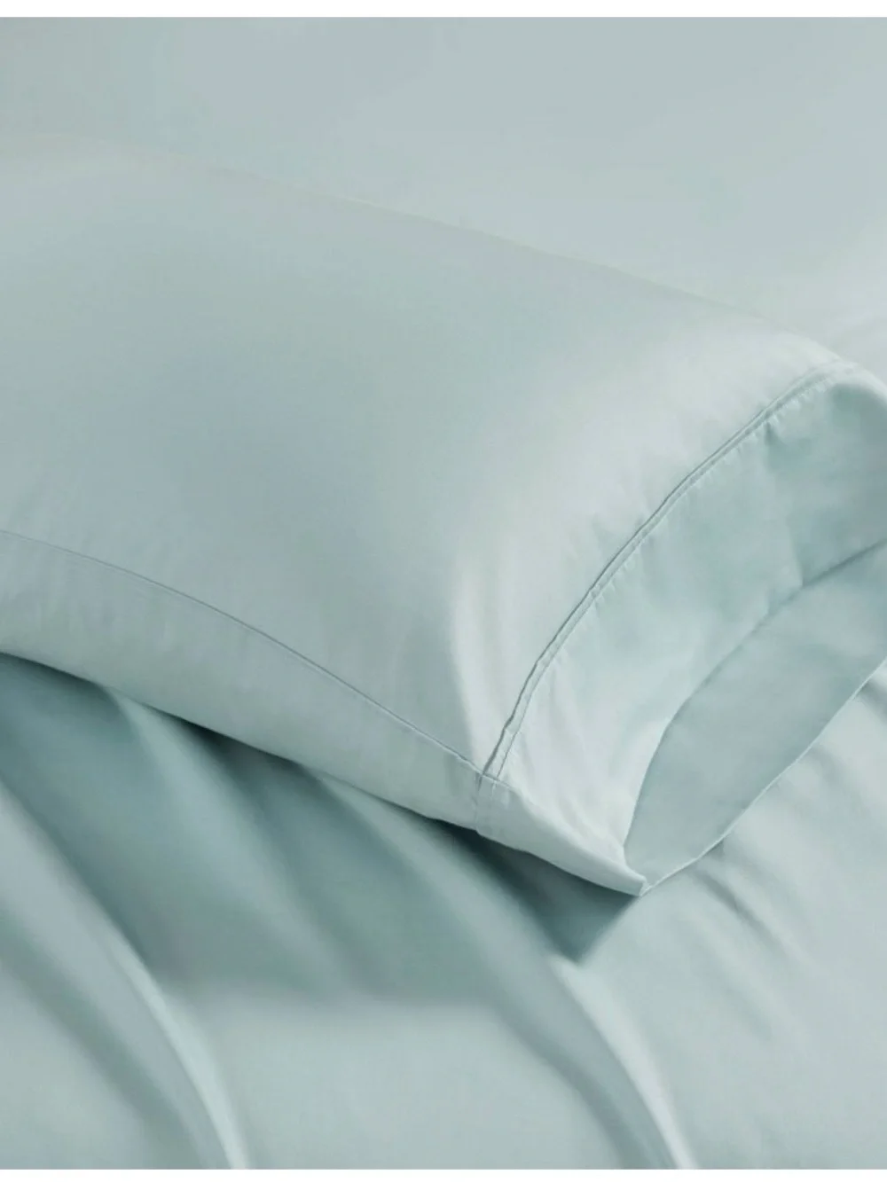 King 1500 Thread Count Cotton Blend 4pc Sheet Set Seafoam